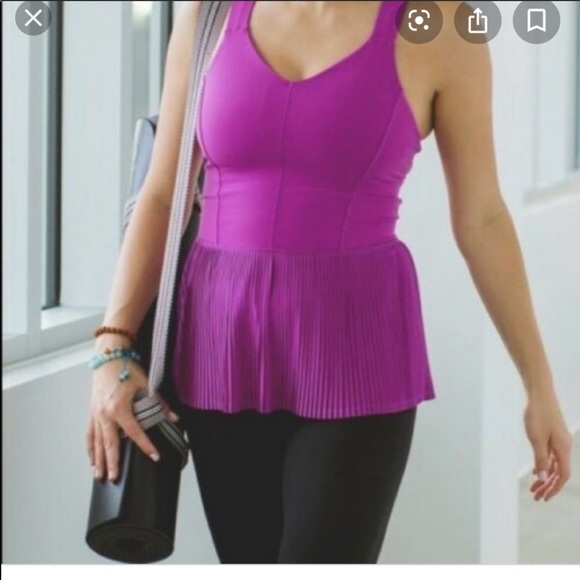 LULULEMON CITY TANK TOP PEPLUM - Picture 2 of 5